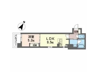 Veloce V【10階】の間取り