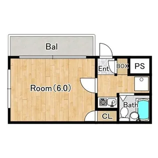 東京都国分寺市日吉町2【アパート】の間取り