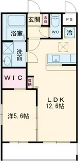 (仮)ルネス上浜【1階】の間取り