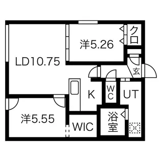 フェスタリアN27【5階】の間取り