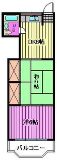 埼玉県さいたま市南区南浦和2【マンション】の間取り