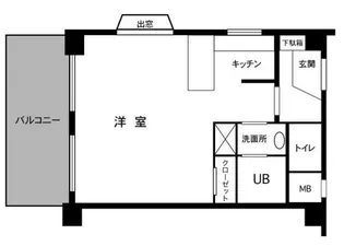 アヴァンティ21【1階】の間取り