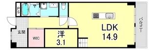 兵庫県明石市大明石町2【マンション】の間取り