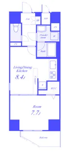 Prime Cozy【5階】の間取り