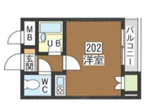 東京都中野区江古田4【マンション】の間取り