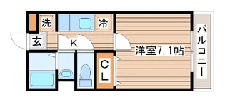 グランリアーレ荒井駅前【2階】の間取り