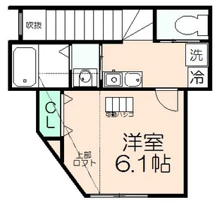 メゾンドソレイユ大塚【1階】の間取り