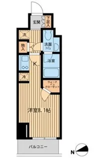 東京都台東区小島1【マンション】の間取り
