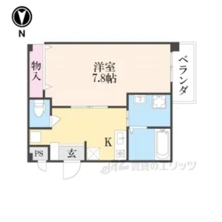パール室町【1階】の間取り