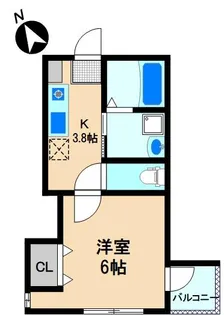 ルミエール【2階】の間取り