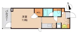 アンビックス・プリア【1階】の間取り