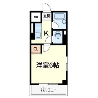 ハウスコエリ【3階】の間取り