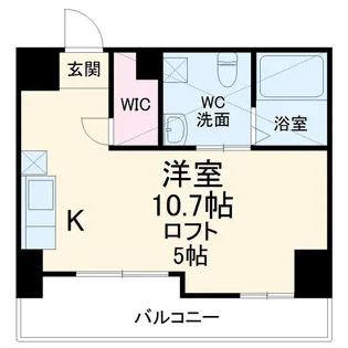リエス千葉新宿【8階】の間取り