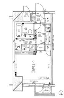 日神パレステージ西麻布【2階】の間取り