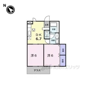 セブンピラ【1階】の間取り