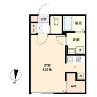 Branche桜山Chambre【3階】の間取り