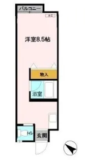 メゾン大牧【1階】の間取り