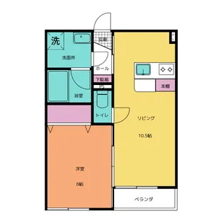 SUI北鎌倉【2階】の間取り