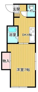 宮城県仙台市泉区南光台東1【アパート】の間取り