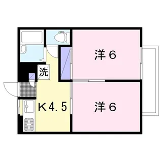 ベルエア桜ヶ丘【3階】の間取り