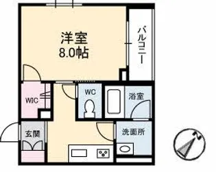 シャルムK【2階】の間取り