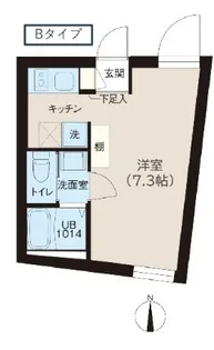 東京都新宿区西落合1【マンション】の間取り