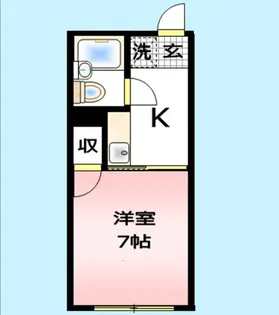 ビューハイツ【2階】の間取り