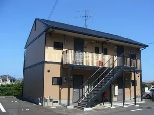 スリーゼハイツD【1階】の外観