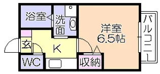 アムール東櫛原【1階】の間取り