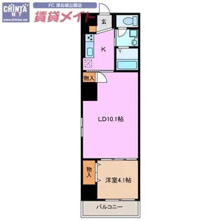 カーサ ステラ【1階】の間取り