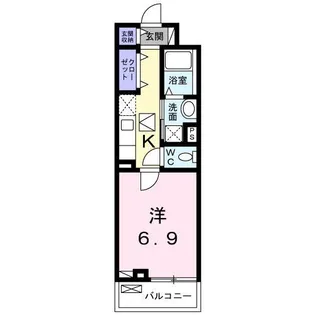 YUI【1階】の間取り