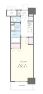 ルーツ新宿若松町【13階】の間取り