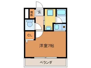 和ハイツII【5階】の間取り