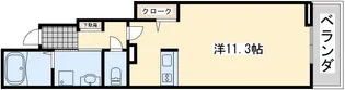 シェルグラン【1階】の間取り
