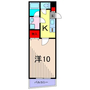 エスパシオ【3階】の間取り