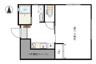 ブランブロック白石【1階】の間取り