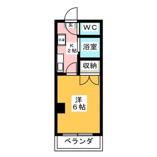 ラベンダー仙川【4階】の間取り