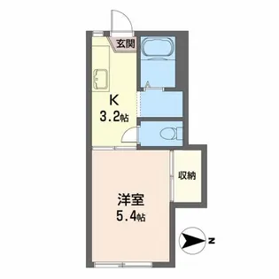 サン・マロンド【1階】の間取り