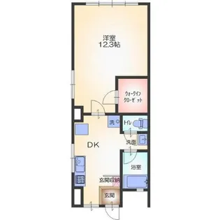 横電千成ビル【3階】の間取り