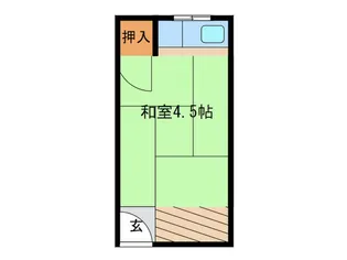 白鳩荘【1階】の間取り