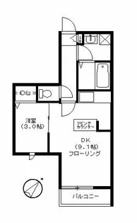 グランコート稲毛【3階】の間取り