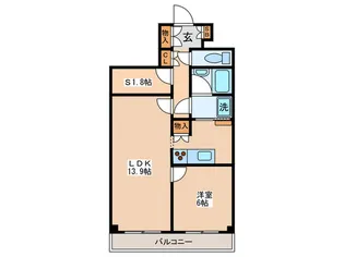 クレール池袋【9階】の間取り
