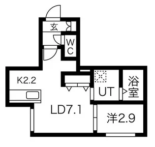 Polaris Hibarigaoka【3階】の間取り