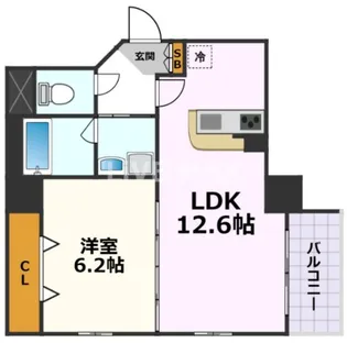 ペルテ金山【3階】の間取り