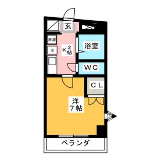 アクシスI【4階】の間取り