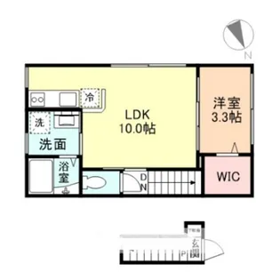 Lien otto【2階】の間取り