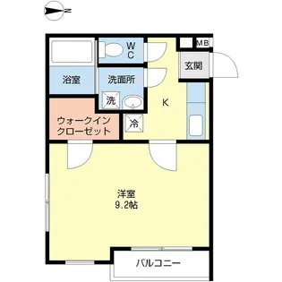 サントノーレ【1階】の間取り