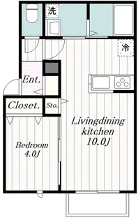 リーベン ハイム【3階】の間取り