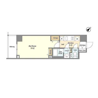 NSセントラルハイムII【4階】の間取り
