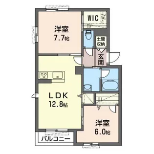 メゾン・ド・アベニール【3階】の間取り